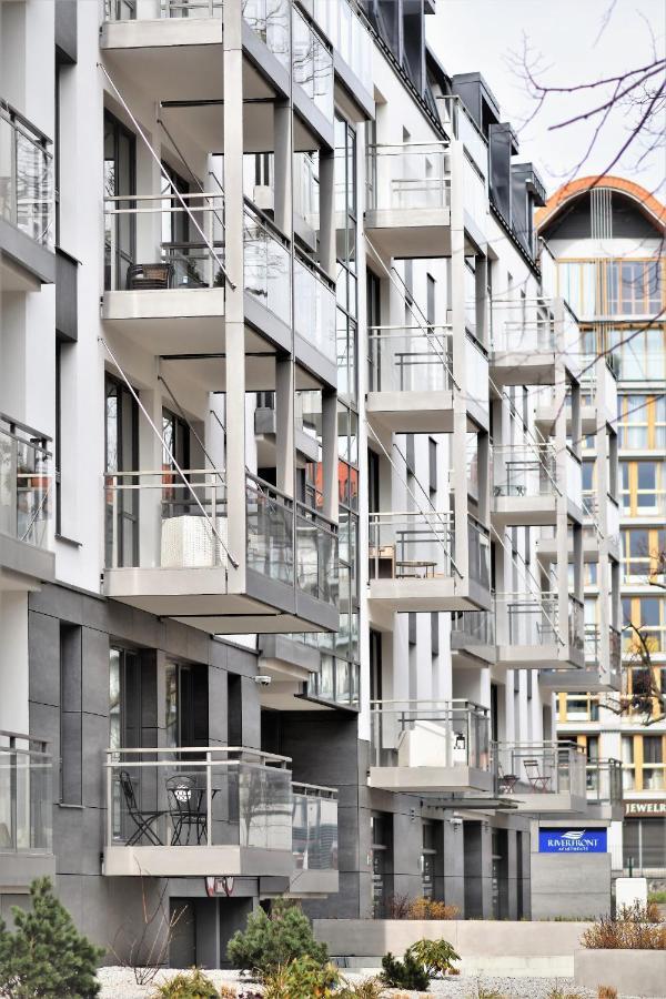 Patio Riverfront Aparthotel Gdansk Luaran gambar